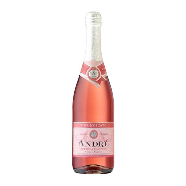 Andre Pink Moscato California Champagne 750mlBottle