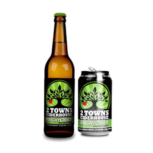 2 Towns Ciderhouse BrightCider 12oz Can
