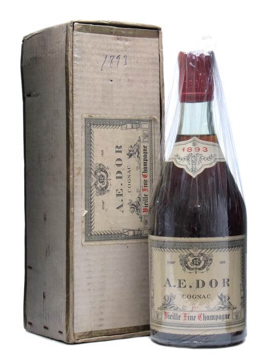 AE Dor 1893 Cognac / Vieille Fine Champagne / Bot.1960s
